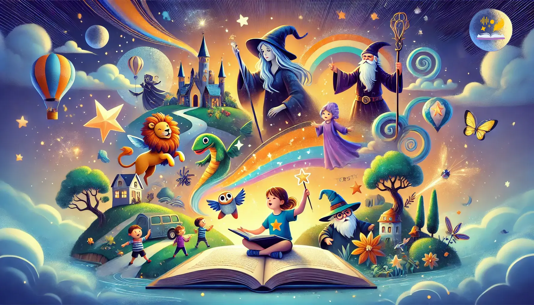 Characters coming alive in the story